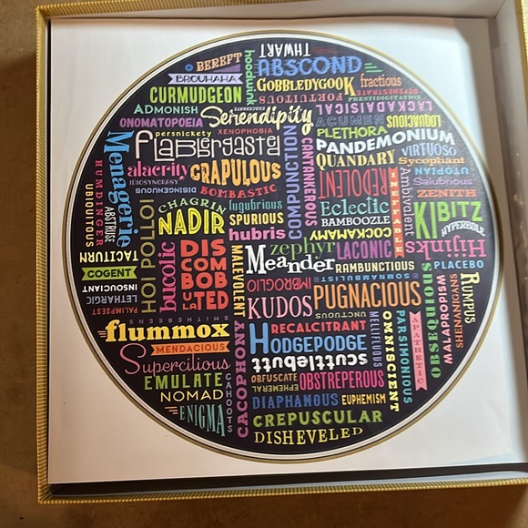 🧩 500 piece eeboo Round puzzle “100 Great Words”. Quality. Fun. Poster. Complete - Picture 12 of 12